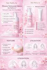 Mousse Nettoyante Sakura - SUNELA